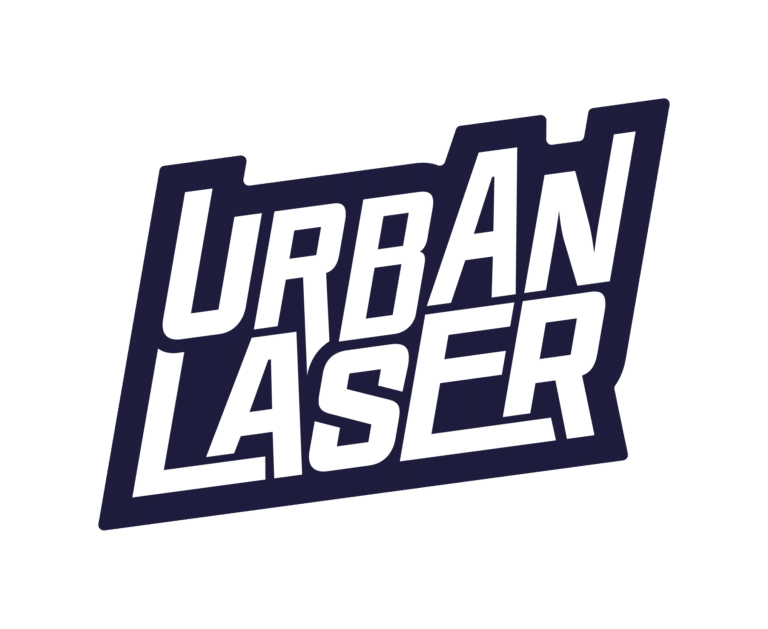 logo urban laser contours nuit